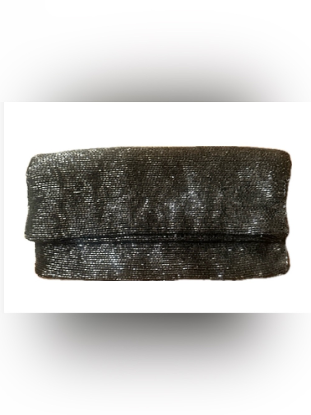 Club Monaco Black Sequined clutch bag